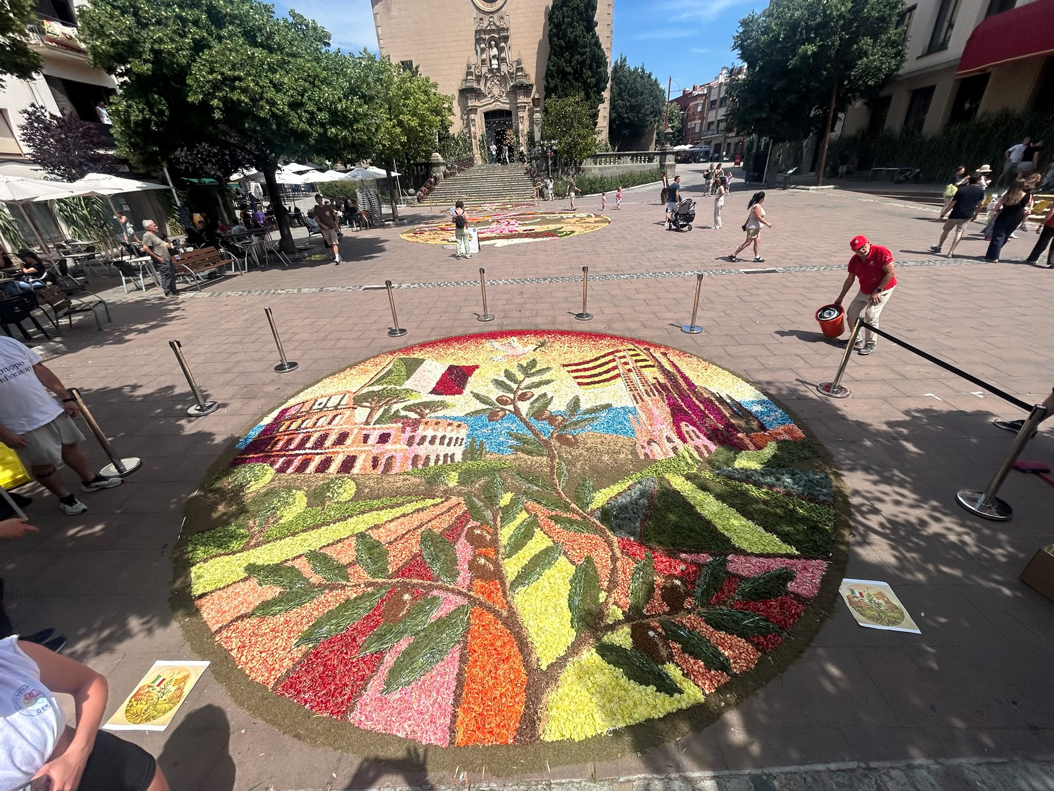 CIDAE promueve el intercambio cultural internacional en la histórica festividad del Corpus de La Garriga